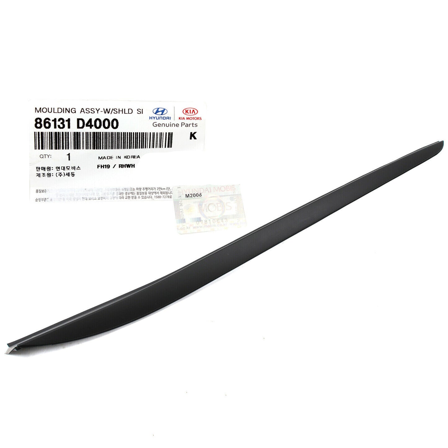 GENUINE 86131D4000 Moulding Assembly Left Windshield for Kia Optima 2016-2020