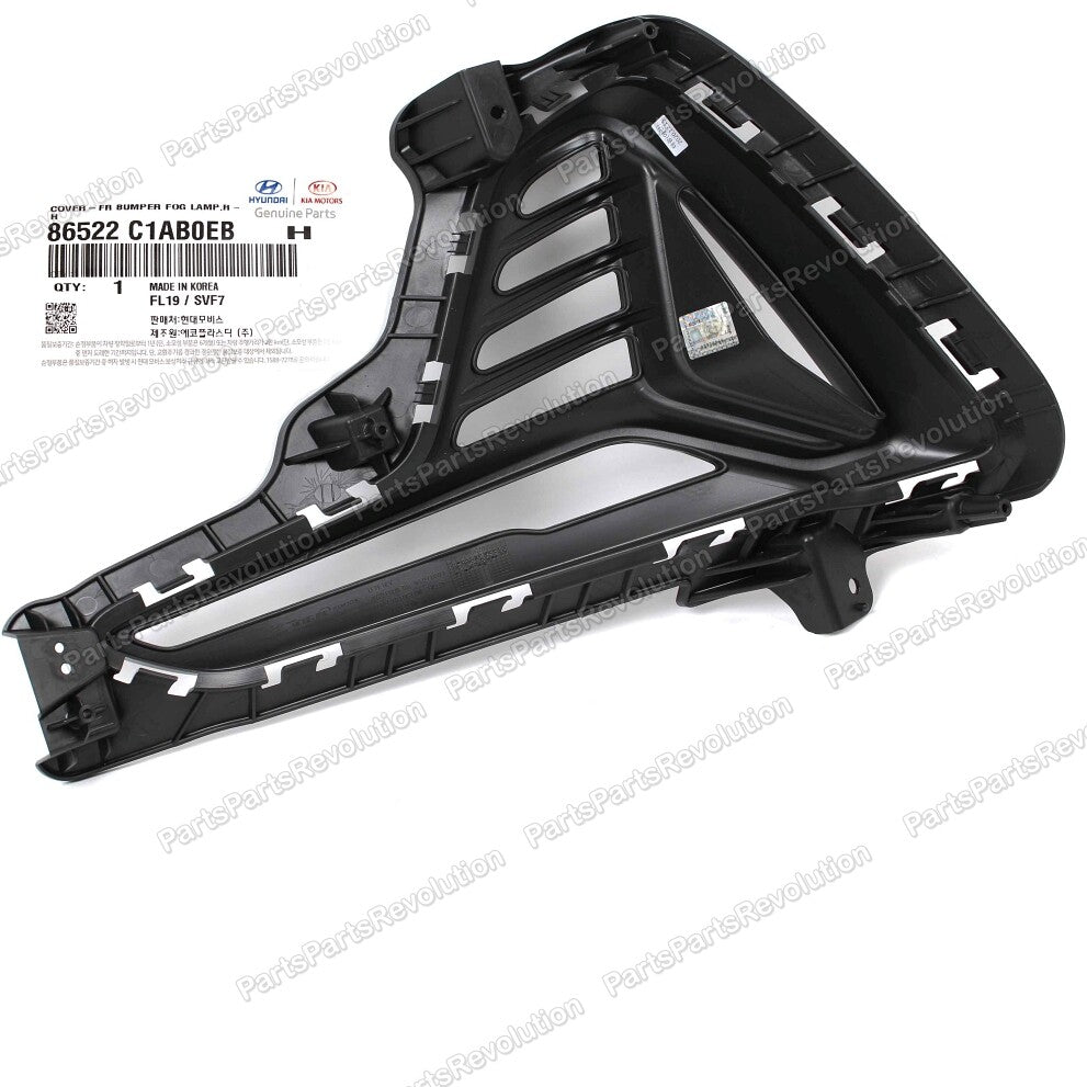 Fog Lamp Light Cover RIGHT for 18-19 Hyundai Sonata 86522C1AB0EB