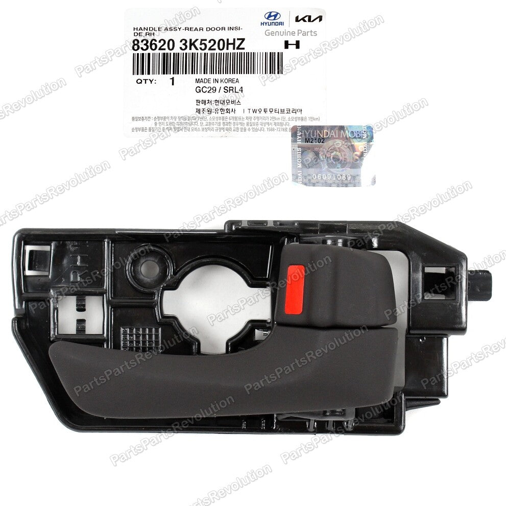 GENUINE Inside Door Handle Rear Right 836203K520HZ for Hyundai 2009-2010 Sonata