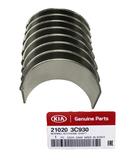 GENUINE 210203C930 Crankshaft Bearing Set for Sedona Azera Genesis Coupe	Sorento