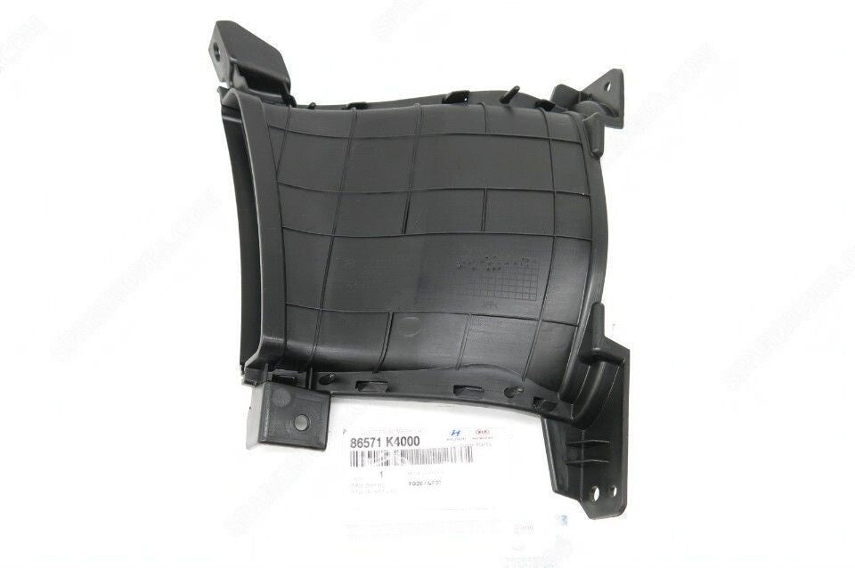 GENUINE 86571K4000 Front Left Bumper Air Duct for Hyundai Kona Electric 18-20