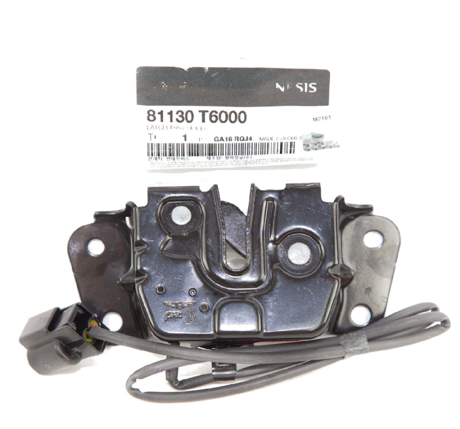 GENUINE 81130T6000 Hood Lock Latch Assembly for Hyundai Genesis GV80 2021-2022