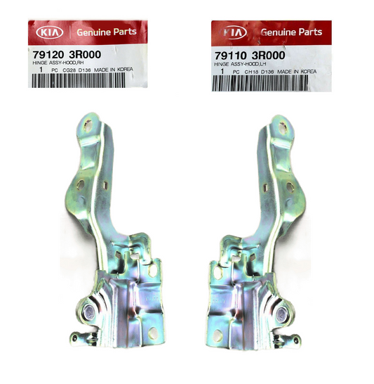 GENUINE 791103R000 791203R000 Hood Hinge Left & Right for Kia Cadenza 2014-2016
