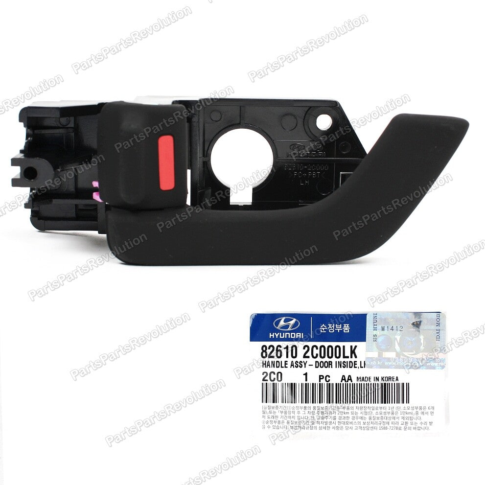 GENUINE Inside Door Handle Left 826102C000LK for Hyundai 2003-2008 Tiburon
