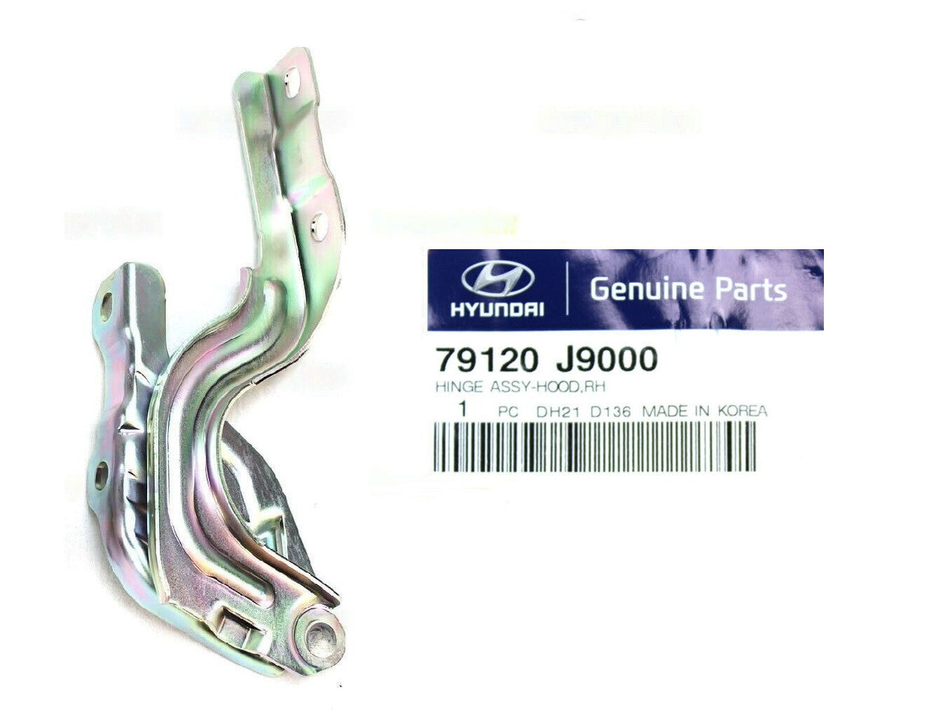 GENUINE 79120J9000 Hood Hinge Right for HYUNDAI KONA 2018-2020