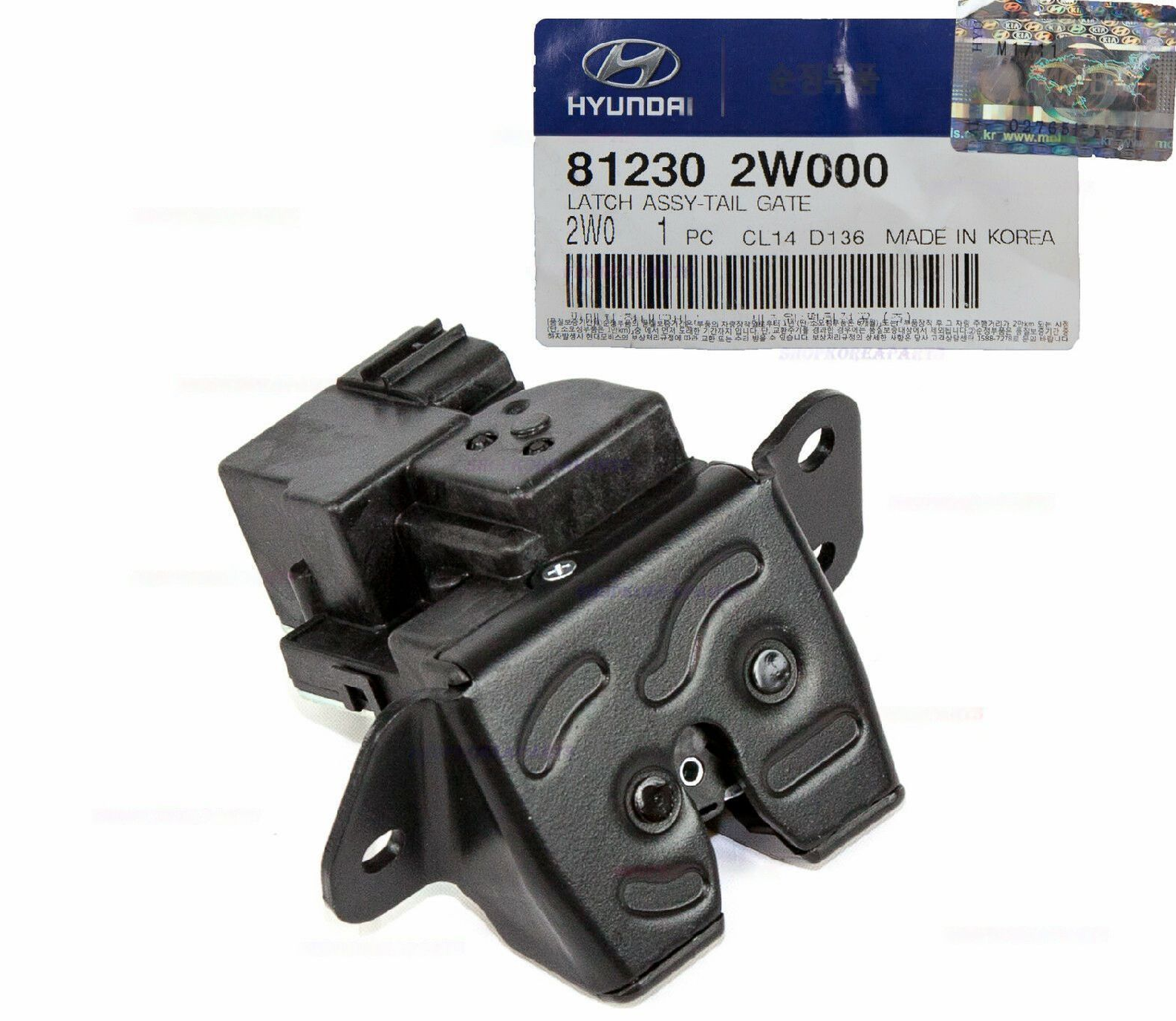 GENUINE 812302W000 Tail Gate Latch Lock for Santas Fe Sport Kia Soul 14-19