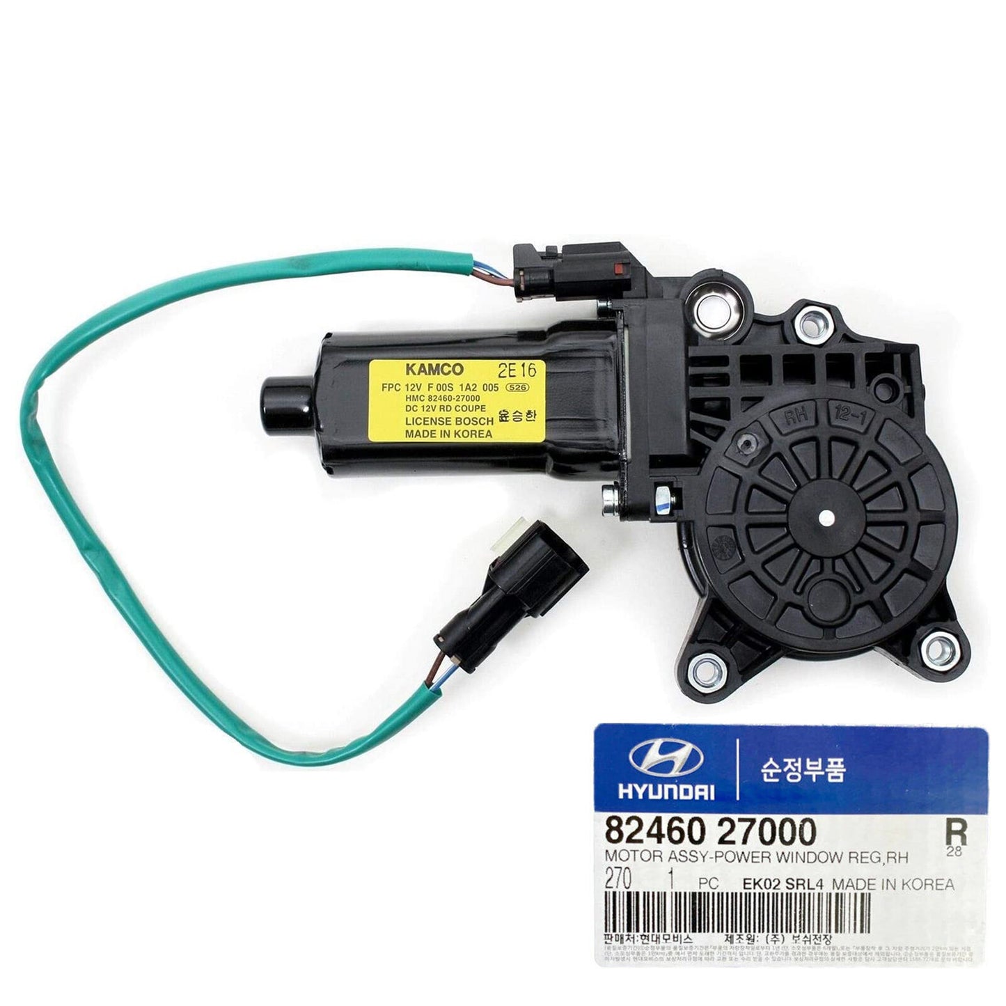 GENUINE 8246027000 Front Right Power Window Motor for Hyundai Tiburon 1997-2001
