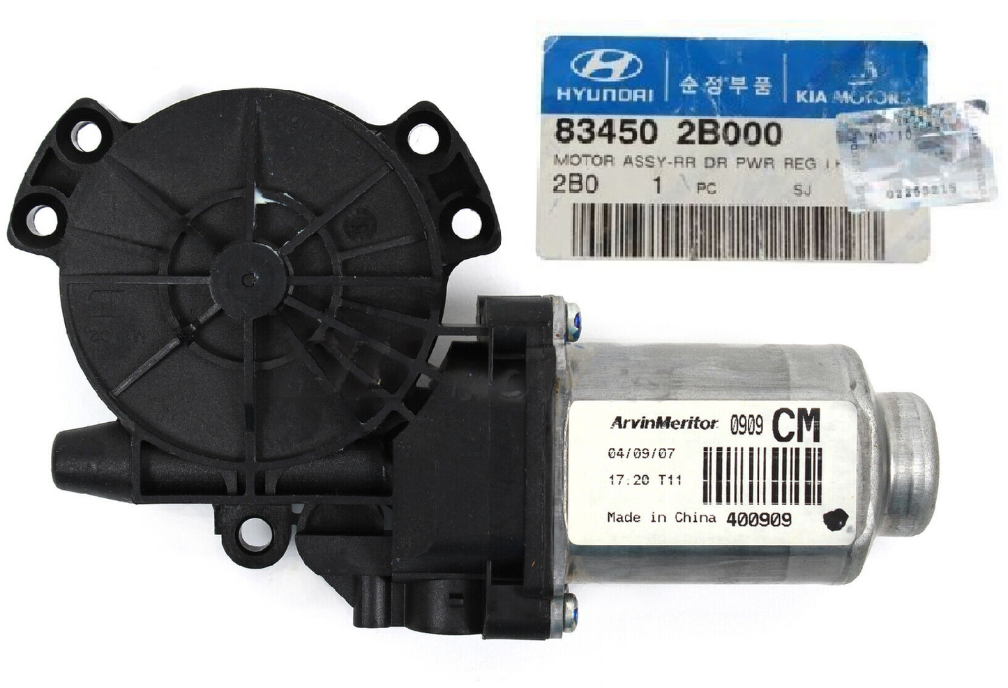 GENUINE 834502B000 Rear Left Power Window Motor for Hyundai Santa Fe 2007-2012