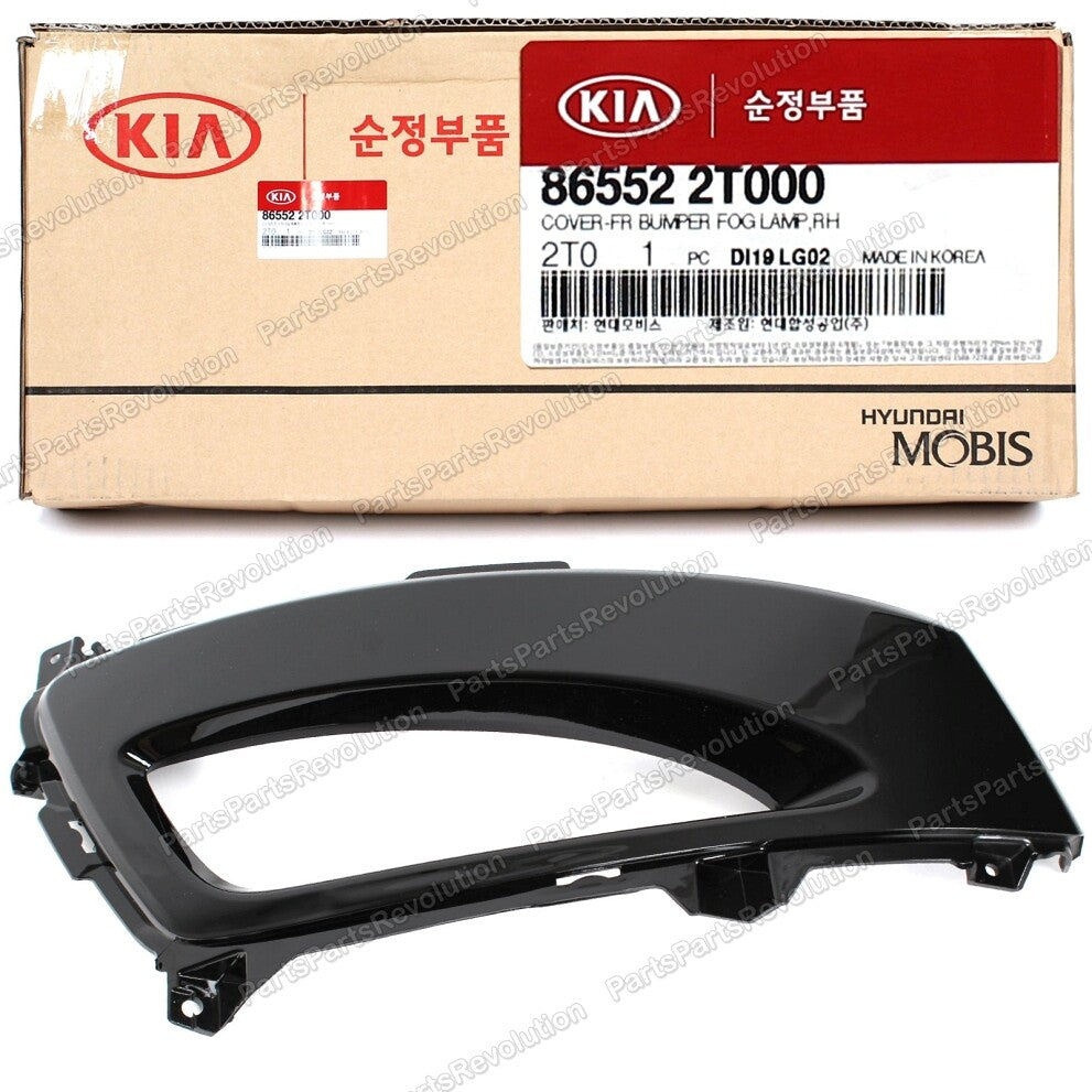 Front Bumper Fog Lights Lamp Bezels Right for 2011 2012 2013 Kia Optima