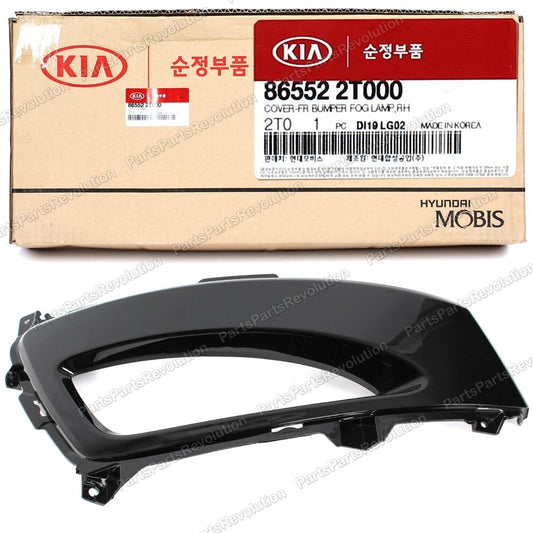 Front Bumper Fog Lights Lamp Bezels Right for 2011 2012 2013 Kia Optima