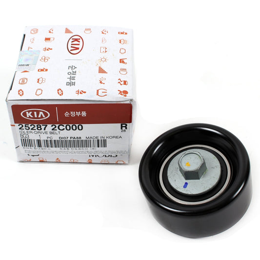 GENUINE 252872C000 Belt Idler Pulley for Hyundai Genesis Coupe 2.0L 2010-2014