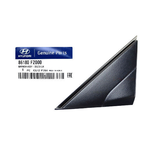 GENUINE  86180F2000 Fender Pillar Trim Left Mirror for Hyundai Elantra 17-20