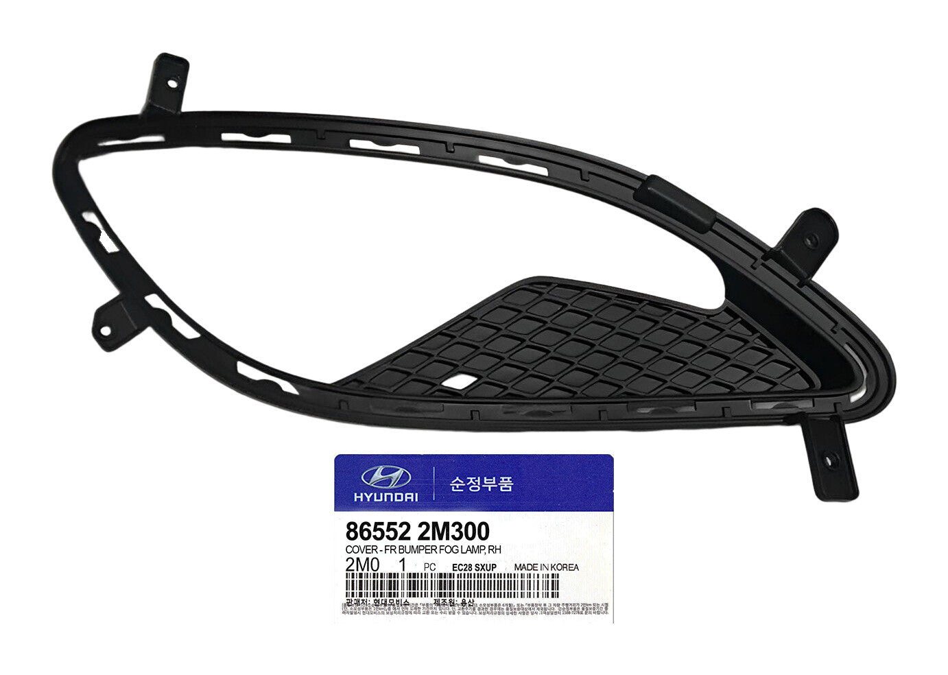 GENUINE 865522M300 Right Fog Lamp Cover for Hyundai Genesis Coupe 2013-2016