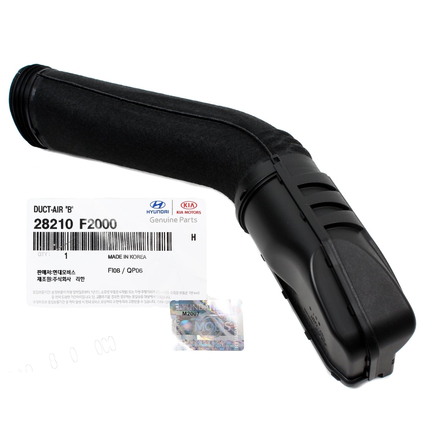 GENUINE 28210F2000 Air Cleaner Intake Duct Tube for Hyundai Elantra 2.0L 2017-20