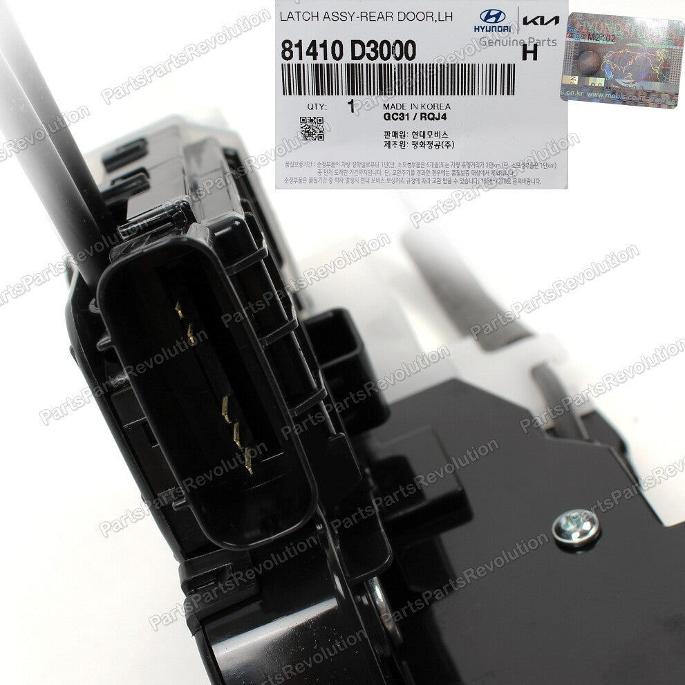 Door Lock Actuator Rear Left 81410D3000 for Hyundai Tucson 2016-2020