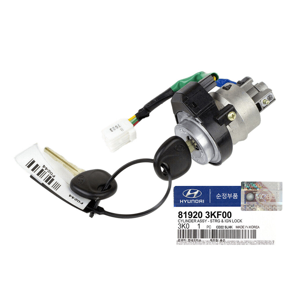 GENUINE 819203KF00 Ignition Cylinder Assembly for Hyundai & Kia