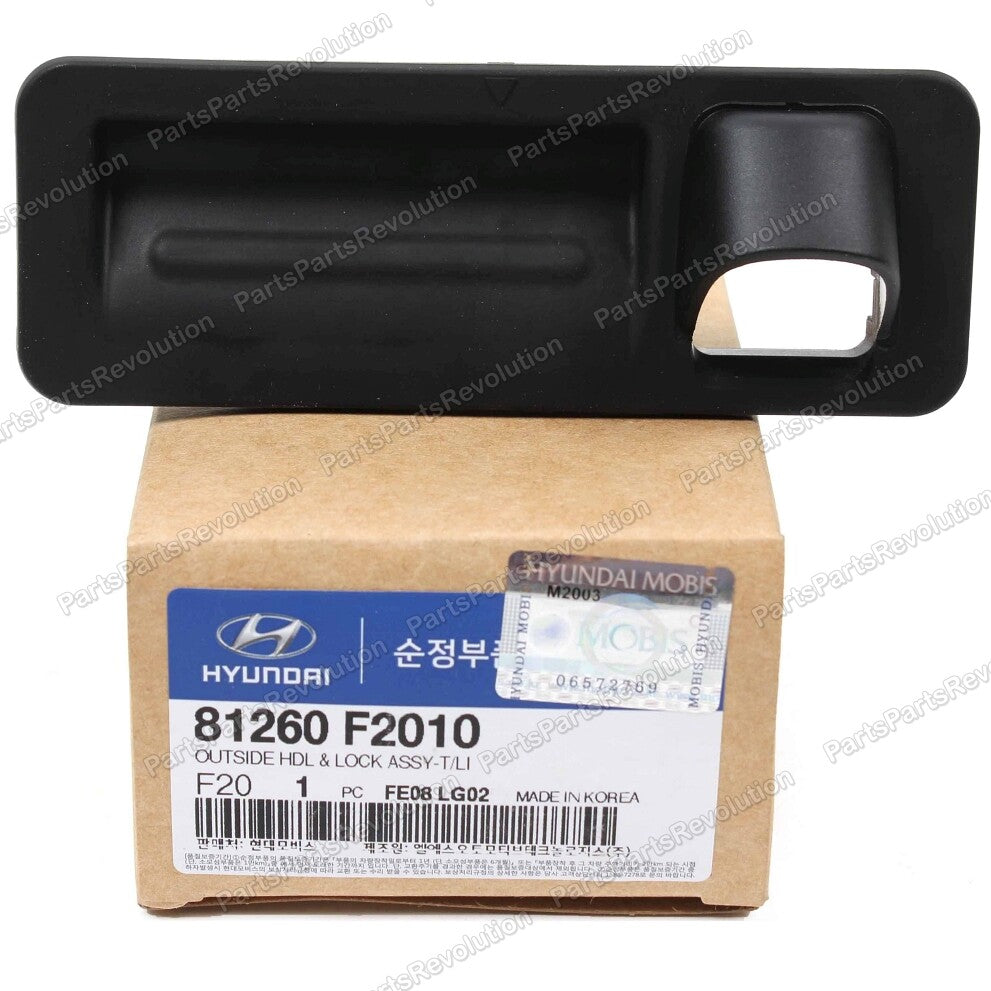 Outside Trunk Lid Lock Handle 81260F2010 for Hyundai 2017-2018 Elantra