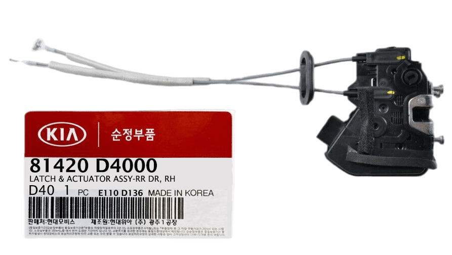 GENUINE 81420D4000 Door Lock Latch Actuator Rear Right for Kia Optima 16-20