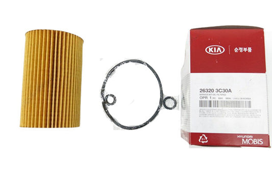 GENUINE 263203C30A Engine Oil Filter for Equus Genesis Sonata Veracruz Sorento