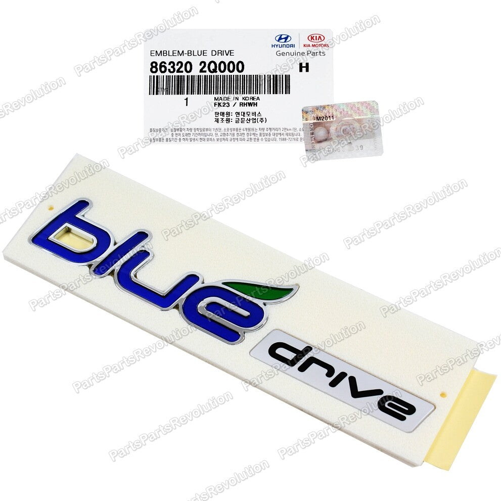 GENUINE Emblem Fender 863202Q000 for Hyundai 2011-2015 Sonata