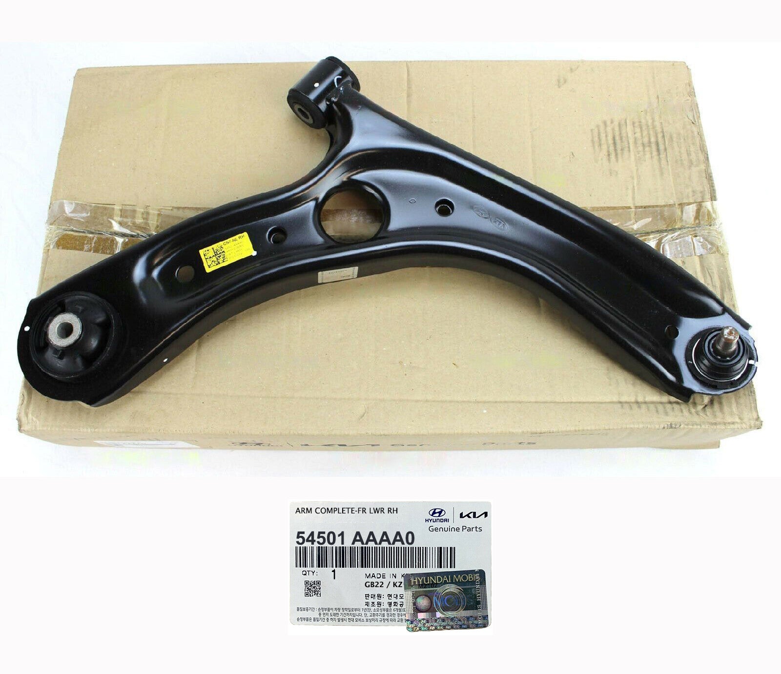 GENUINE 54501AAAA0 Front Lower Right Control Arm for Hyundai Elantra 2021-2022