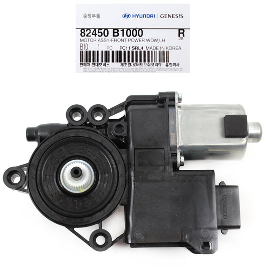 GENUINE 82450B1000 Front Left Power Window Motor for Hyundai Genesis G80 2015-19