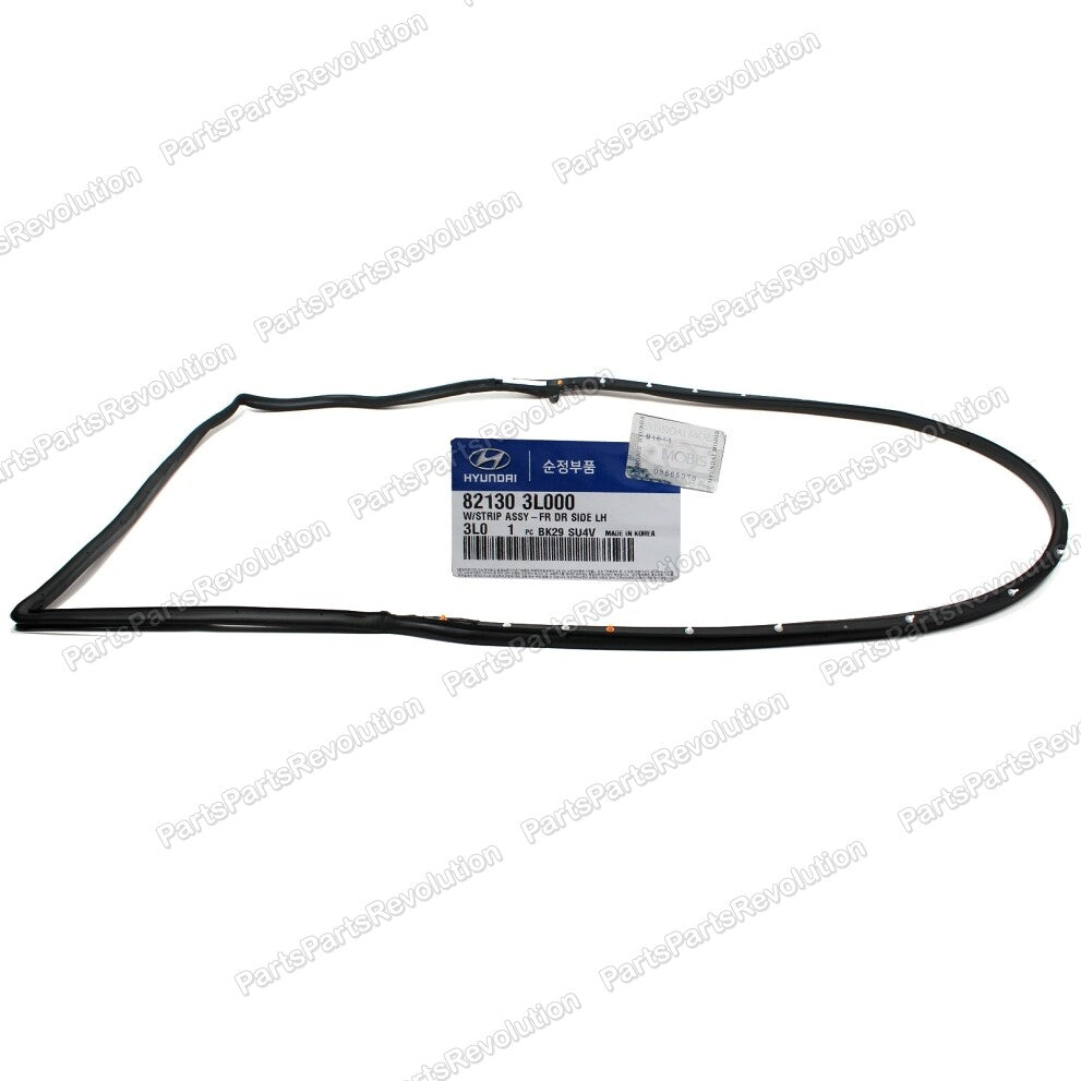 GENUINE Door Weather-Strip Front DRIVER for 06-11 Hyundai Azera 821303L000