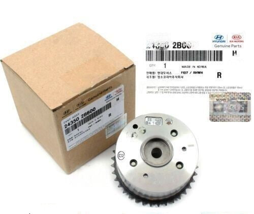 GENUINE 243502B600 CVVT Camshaft Gear for Veloster Accent Forte5 1.6L 2012-2019