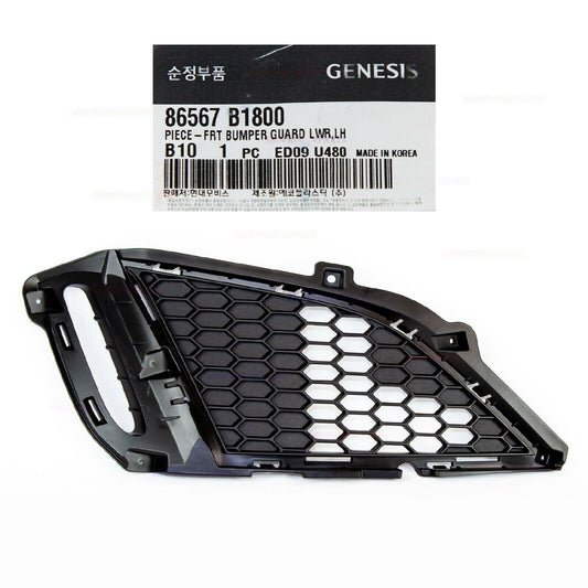 GENUINE 86567B1800 Left Side Fog Light Grille Hyundai Genesis G80 SPORT 17-20
