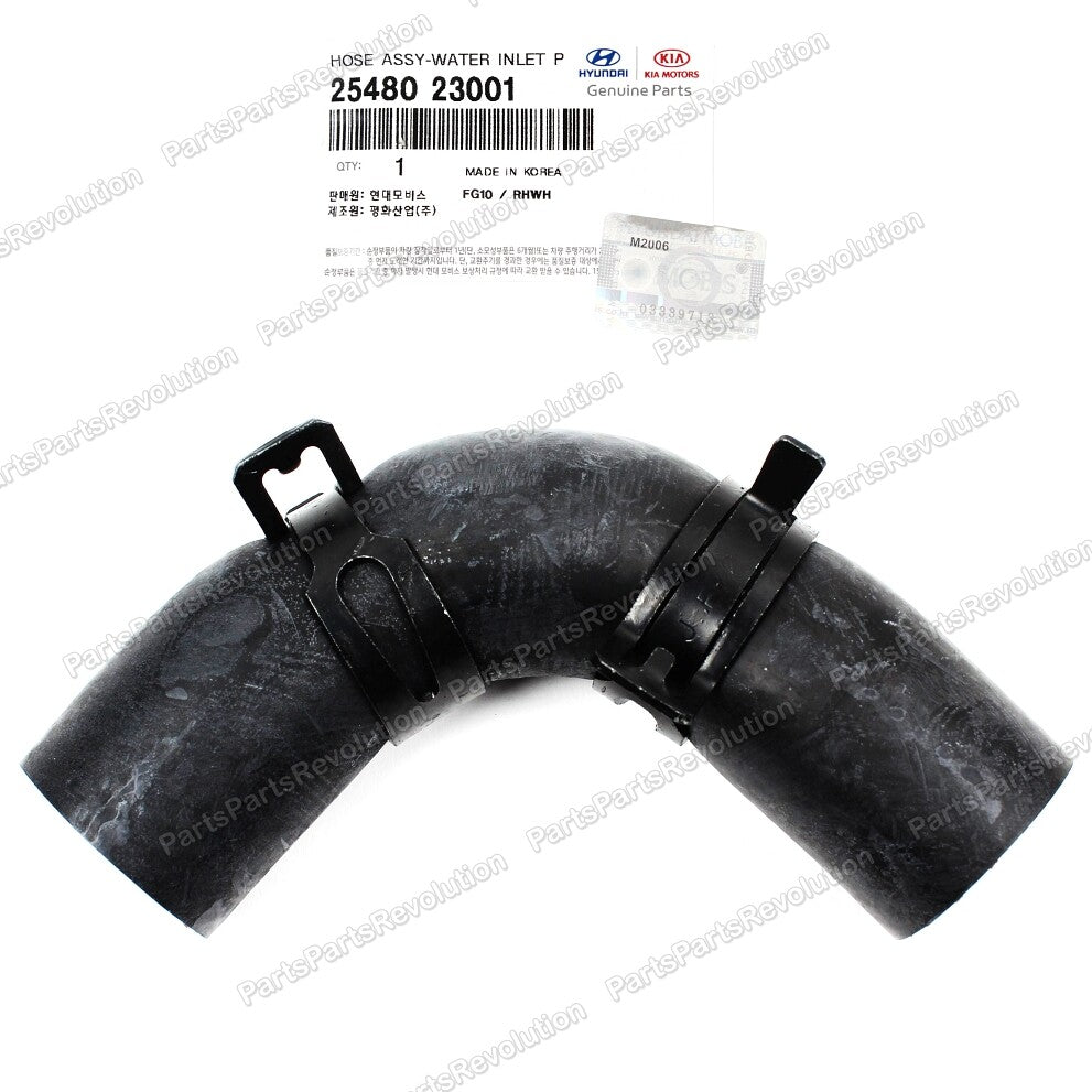 GENUINE Water Inlet Hose for 04-12 Elantra Tiburon Kia Soul Spectra Sportage