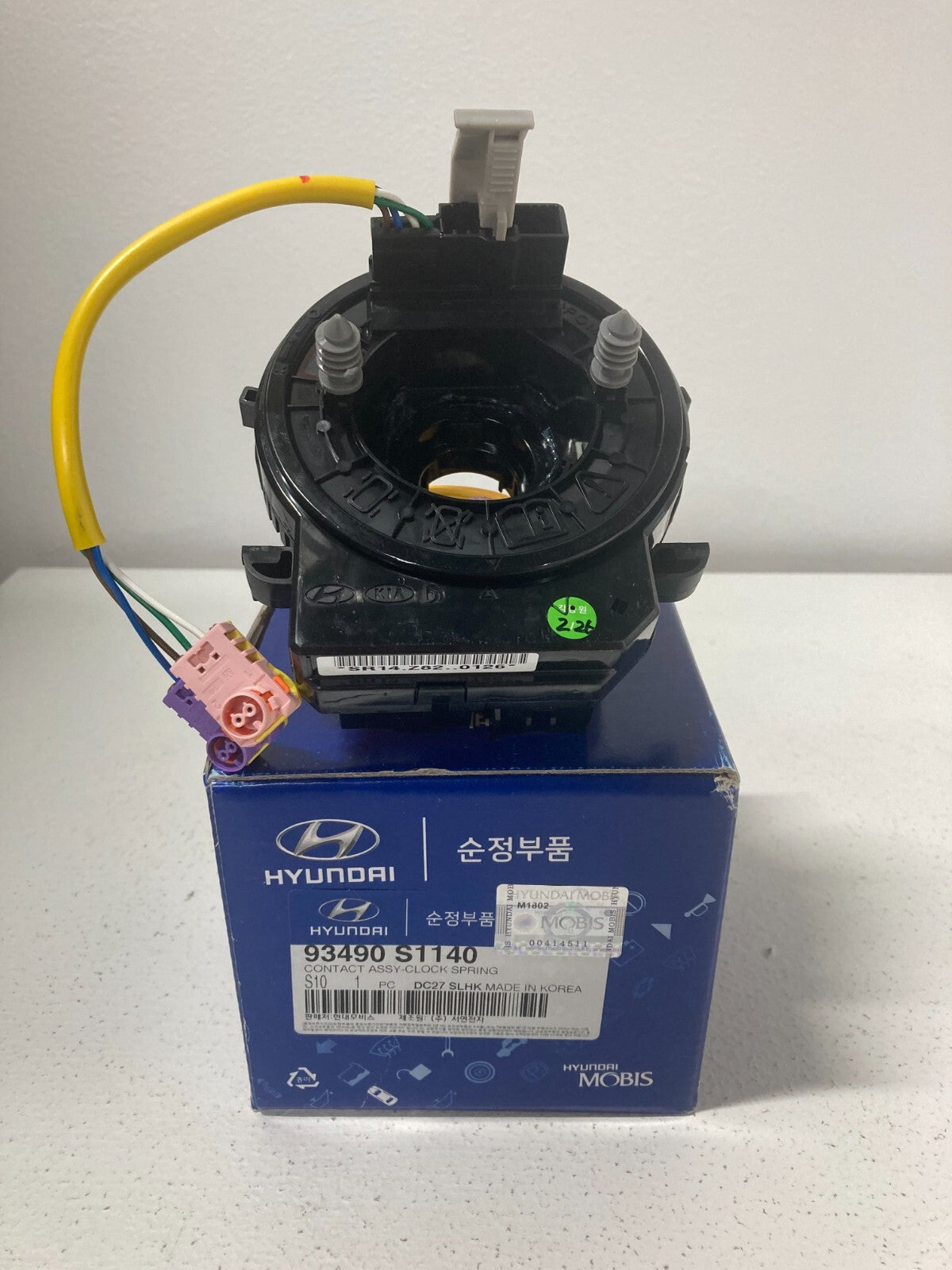 GENUINE 93490S1140 SRS Clock Spring NON Heated for Hyundai Santa Fe Sport 19-20