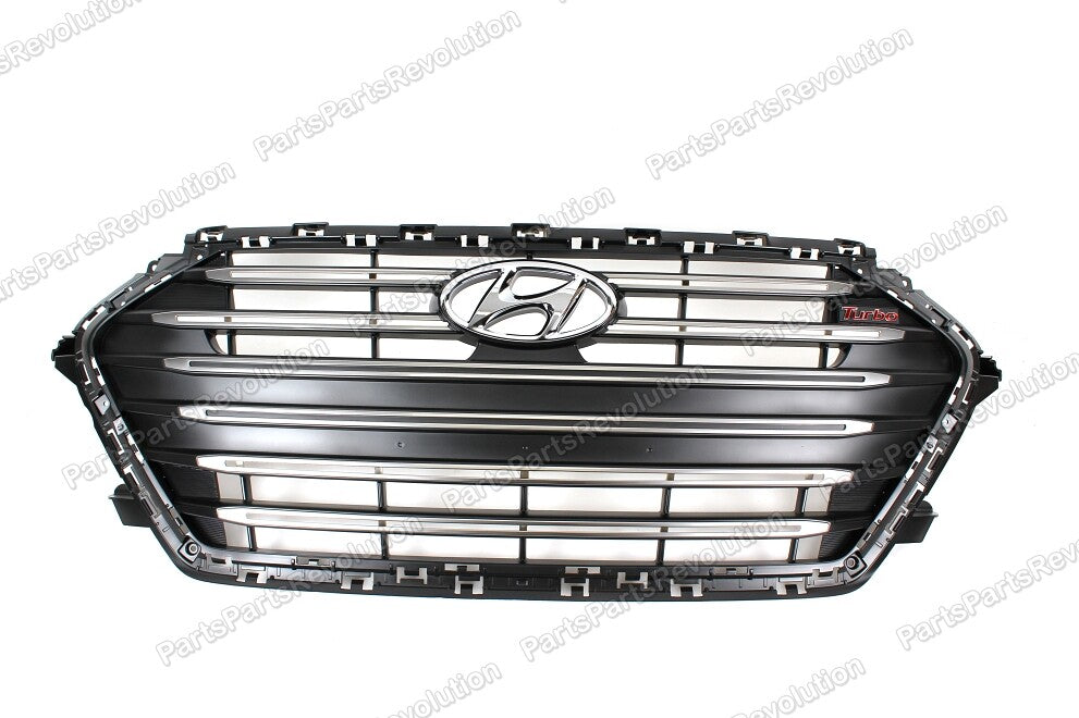Radiator Grille & Molding 86350F2500 for Hyundai Elantra 1.6L 2017-2018