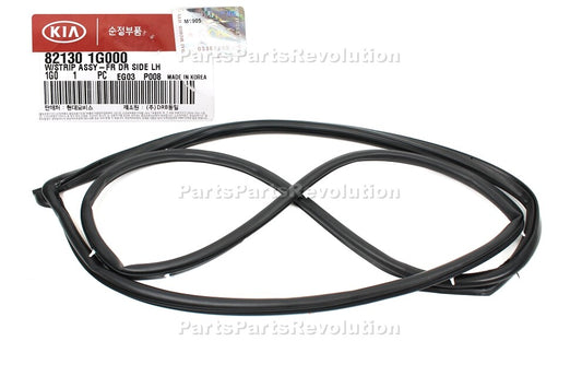 GENUINE WEATHERSTRIP FRONT LEFT DRIVER for 2006-2011 Kia Rio Rio5 821301G000