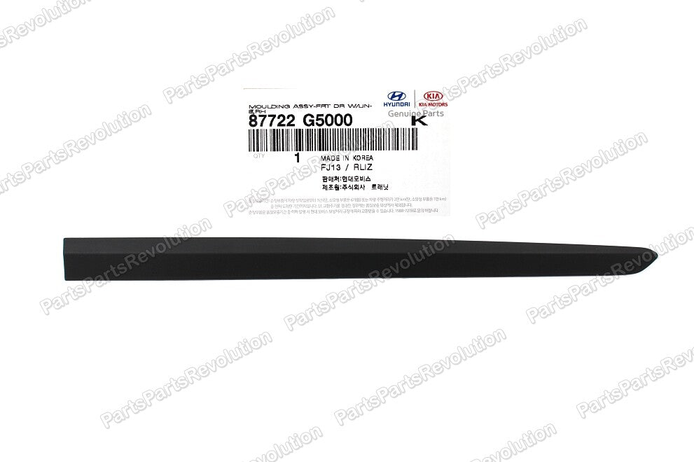 Door Molding Front Lower Right 87722G5000 for Kia Niro 17-20