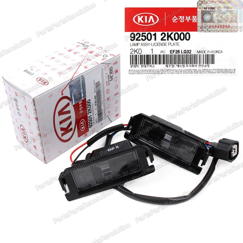 License Plate Modules Lamp 925012K000 1EA for KIA Soul 2010 2013