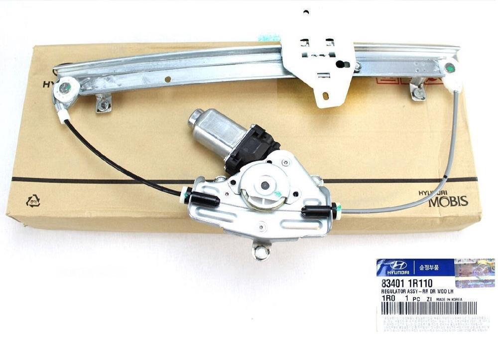 GENUINE 834011R110 Rear Left Door Window Regulator for Hyundai Accent 2012-2017