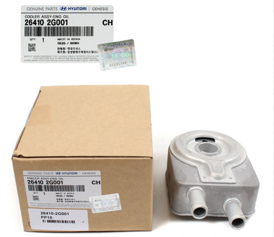 GENUINE EngineOil Cooler 264102G001 for 16-20 Optima Sorento Sportage 2.0L 2.4L