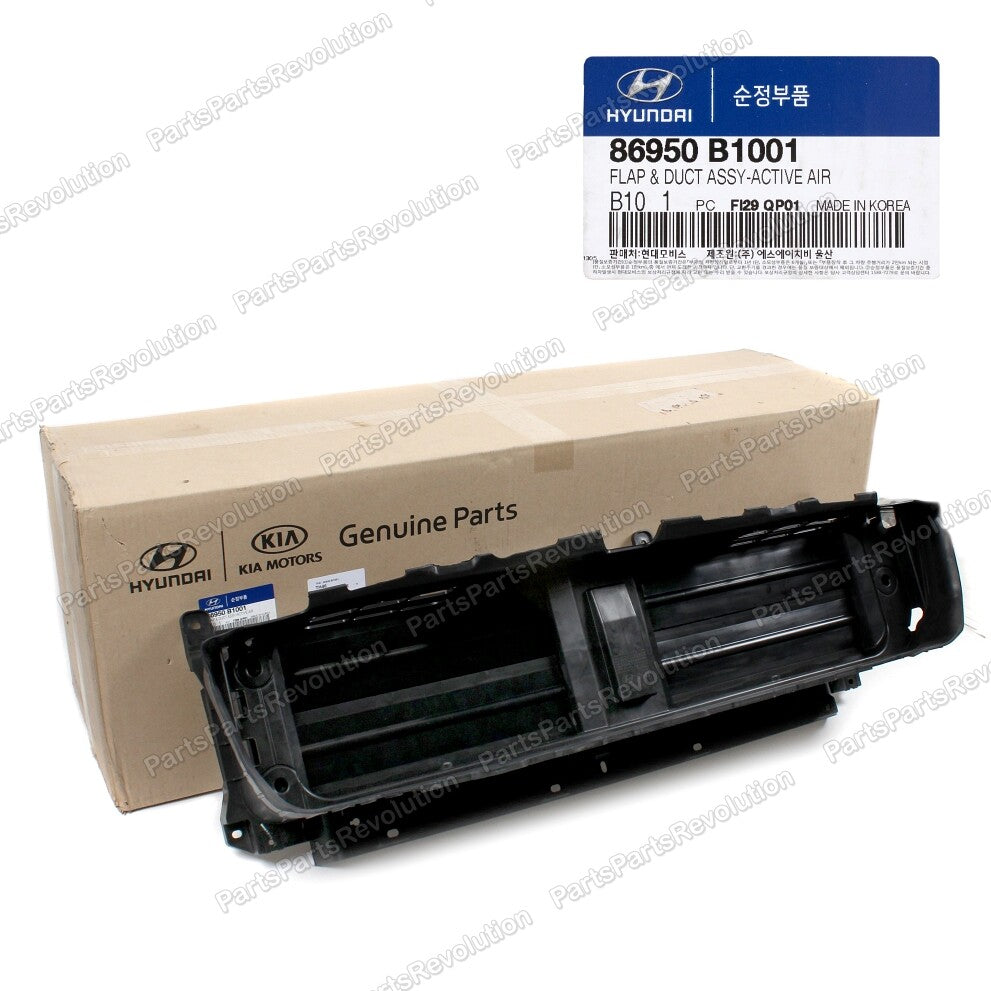 GENUINE 86950B1001 AIR SHUTTER FLAP DUCT GRILLE for 3.8L G80 GENESIS 15-17