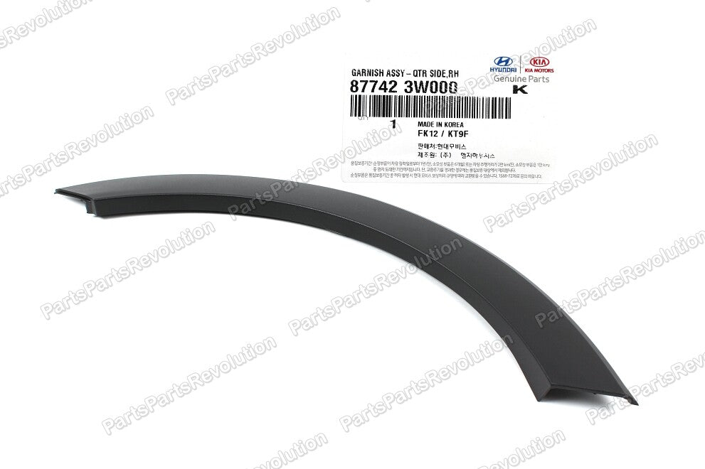 Fender Wheel Molding Rear Right 877423W000 for Kia Sportage 20112016