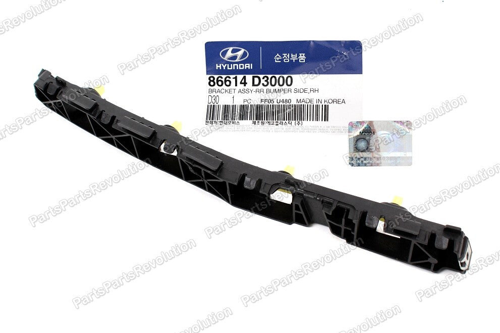 GENUINE Bumper Bracket Rear Right 86614D3000 for Hyundai Tucson 16-18