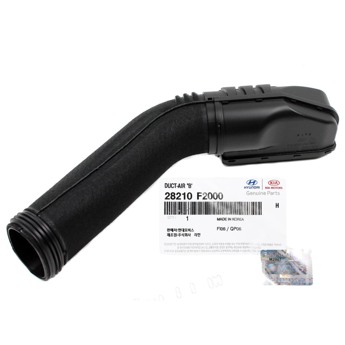 GENUINE 28210F2000 Air Cleaner Intake Duct Tube for Hyundai Elantra 2.0L 2017-20