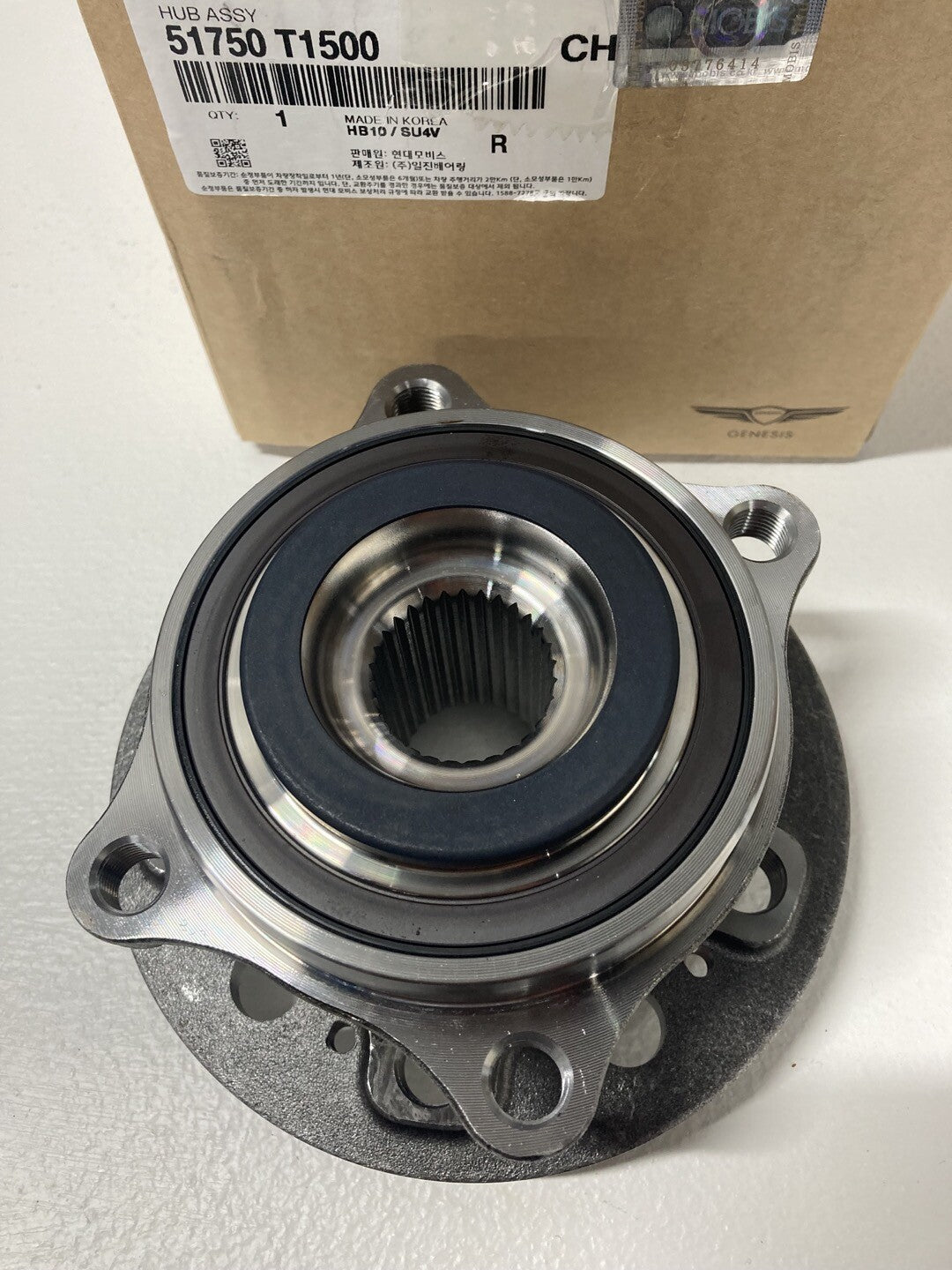 ⭐GENUINE⭐Front Wheel Hub & Bearing oem for GENESIS G80 GV80 AWD 21-22 51750T1500