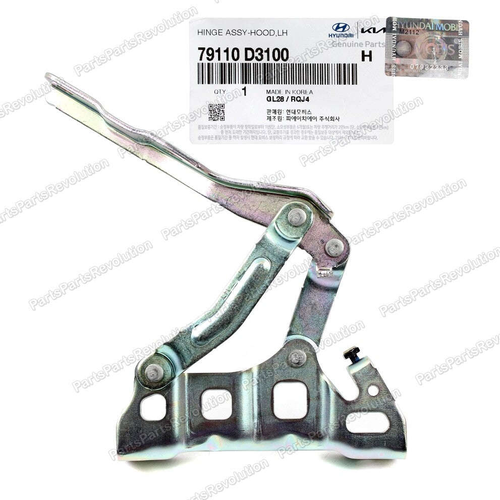 GENUINE Hood Hinge Left 79110D3100 for Hyundai 2016-2021 Tucson