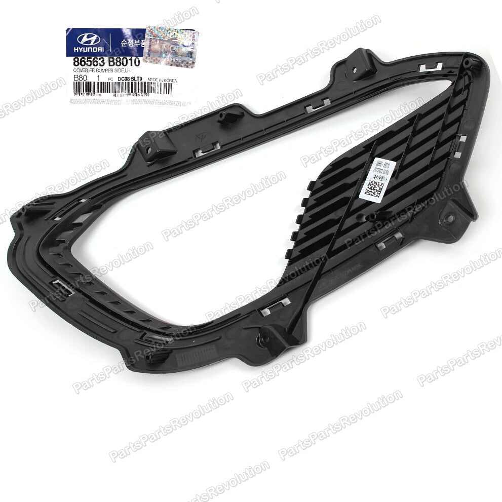 OEM Fog Lamp Light Cover Bezel LEFT DRIVER for 13-16 Santa Fe XL 86563B8010