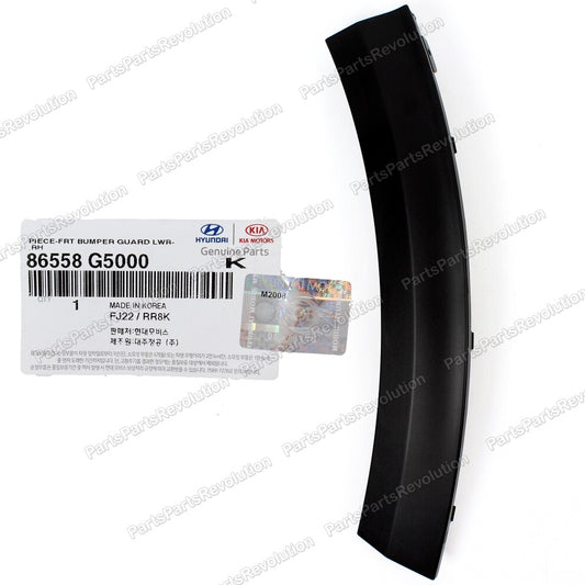 GENUINE Bumper Side Molding Front Right 86558G5000 for Kia Niro 17-20