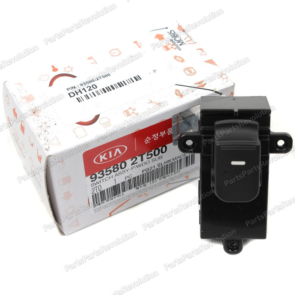 GENUINE Door Power Window Switch Rear 935802T500 for Kia 2014-2016 Optima