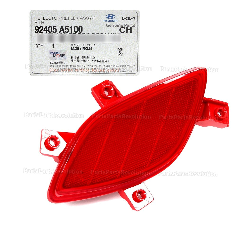 GENUINE Reflector 92405A5100 Left for Hyundai Elantra GT 2013-2017