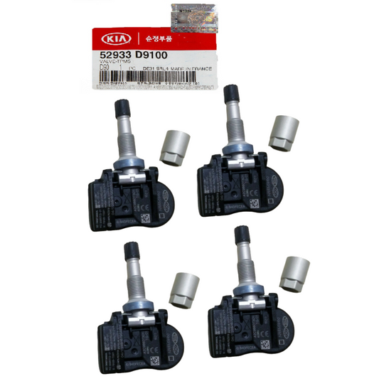 GENUINE TPMS Sensors 1SET 4pcs for Kia Cadenza Sportage 17-20 52933D9100