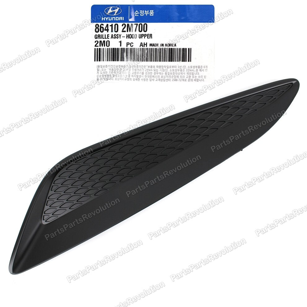 864102M700 Bonnet Hood Garnish Vent Left for Hyundai GENESIS Coupe 2013-2016