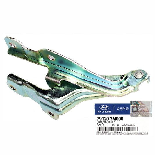 GENUINE 791203M000 Hood Hinge Right Side for Hyundai Genesis 2009-2014